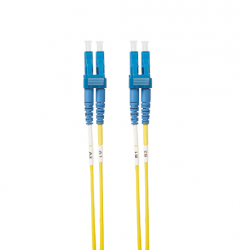 15m LC-LC OS2 / OS1 Singlemode Fibre Optic Duplex Armored Cable - FL.OS2LCLC15M.SPC