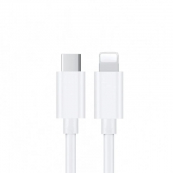 USP Lightning to USB-C Cable (1M) White - Safe & Fast, 2.4A Fast Charging, Premium Quality, Samsung Galaxy, Apple iPhone, iPad, MacBook 6.97E+12
