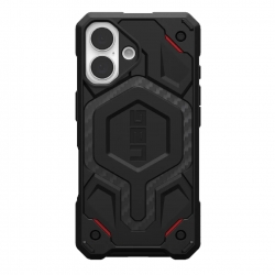 UAG Monarch Pro Kevlar Apple iPhone 16 Plus (6.7") Rugged Case - Kevlar Black (114455113940), 25ft. Drop Protection (7.6M),Built-in Magnet for MagSafe 1.14E+11