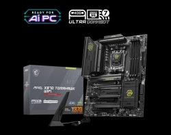 MSI MAG X870 TOMAHAWK WIFI, AMD AM5 ATX Motherboard 4x DDR5~256GB, 3x PCIe x16, 4x M.2, 5x USB 3.2, 4x USB2.0, 3x USB-C MAG X870 TOMAHAWK WIFI