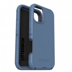 OtterBox Defender MagSafe Apple iPhone 16 Plus (6.7") Case Baby Blue Jeans - (77-95946),DROP+ 7X Military Standard,Tri-Layer,Port Covers 77-95946