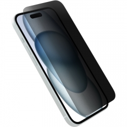 OtterBox Premium Pro Glass Privacy Apple iPhone 16 (6.1") Screen Protector Clear - (77-96215), DROP+ 6ft Protection, Scratch Resistant 77-96215