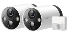 TP-LINK TAPO C420S2 SMART WIRE-FREE SECURITY CAMERA SYSTEM, 2-CAMERA SYSTEM, 1YR