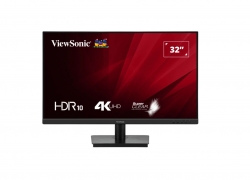 ViewSonic 32” VA3208 4K UHD 3840 x 2160, Superclear, HDR10, 2x HDMI and 1x DP, 3.5 Audio Port, Office Business Monitor Retail VA3208-4K-MHD