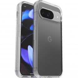 OtterBox Symmetry Clear Google Pixel 9/Pixel 9 Pro (6.3') Case Clear - (77-95619), DROP+ 3X Military Standard, Raised Edges, Ultra-Sleek
