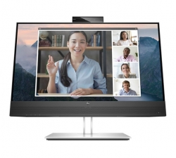 HP E24MV G4 23.8"/24" FHD Conferencing Monitor 1920x1080 16:9 5ms Height Adjustable Tilt Swivel Pivot Webcam Speakers 4xUSB Hub VGA DP HDMI VESA 3yrs 169L0AA