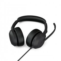 Jabra Evolve2 50, USB C Stereo MS Teams, Active Noise Cancellation (ANC), Bluetooth Pairing, 4Microphones for Audio Quality, Busylight, Call Managemet 25089-999-899