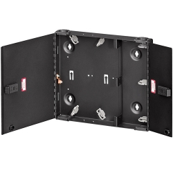LEVITON | Small SDX Wall-Mount Fibre Enclosure | Empty with Dual Door, No Lock - LE-5WSML-02C