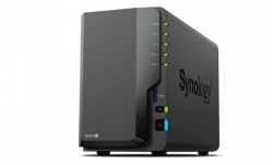 Synology DS224+ 2 Bay NAS Intel Celeron J4025 2-core 2.0 GHz 2 GB DDR4 non-ECC SATA HDD/SSD 2 RJ-45 1GbE LAN 2 USB 3.0 Port Hot swappable DS224+