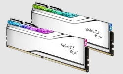 G.SKILL F5-6400J3039G16GX2-TR5S 32GB (2 x 16GB)/ XMP 3.0/ DDR5 6400 MT/s/ Timings 30-39-39-102/ Voltage 1.4V/ TZ5 ROYAL S. F5-6400J3039G16GX2-TR5S