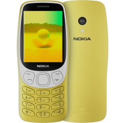 Nokia 3210 4G - Gold (1GF025CPD4L04) *AU STOCK*, 2.4", 2.8", 64/128MB, 2MP, Dual SIM, 1450mAh Removable, 2 Years Warranty 1GF025CPD4L04