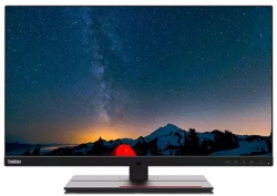 LENOVO ThinkVision P27U-20 27" 60Hz UHD IPS Monitor 4K 3840 x 2160 16:9 4ms IPS Height Adjustable Tilt Pivot Swivel HDMI DP RJ45 USB VESA 3yr wty 62CBRAR6AU