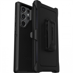 OtterBox Defender Samsung Galaxy S23 Ultra 5G (6.8") Case Black - ProPack - (77-91058), DROP+ 4X Military Standard, Multi-Layer, 7 Years Warranty 77-91058