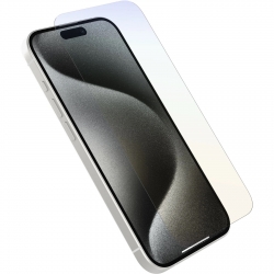 OtterBox Premium Pro Glass Antimicrobial Anti-Blue Light Apple iPhone 15 Pro (6.1") Screen Protector Clear ProPack - (77-93979),2 Years Warranty 77-93979