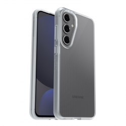 OtterBox React Samsung Galaxy S24 FE 5G (6.7") Case Clear - (77-97082), Antimicrobial, DROP+ Military Standard, Hard Case,Soft Grip, 7 Years Warranty 77-97082