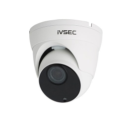 IVSEC TURRET IP CAMERA, 8MP, 3.6MM-12 MM MOTORISED LENS, 25FPS, POE, IP66, 45M IRNC512XD - IVNC512XD
