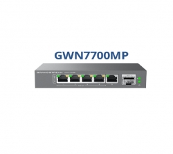 Grandstream GWN7700MP Unmanaged 2.5G Multi-Gigabit Network Switches provide high-speed network connectivity PoE Ports 4 GWN7700MP