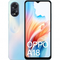 OPPO A18 4G 128GB - Blue (CPH2591AU Blue)*AU STOCK*, 6.56", HD+, 90Hz, 4GB/128GB, 8MP/5MP, Dual SIM, 5000mAh, 2 Years Warranty CPH2591AU Blue