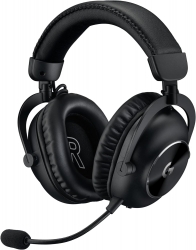 Logitech PRO X 2 LIGHTSPEED Wireless Gaming Headset Black Graphene 50 mm BLUETOOTH® and 3.5MM 2-Year Limited Hardware Warranty 981-001264