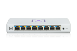 Alta Labs | S8-POE 8-Port Enterprise Network Switch, 4 port support PoE+, 60W PoE - AL-S8-POE