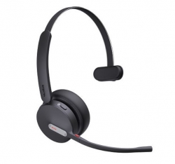 Yealink BH70 Bluetooth Wireless Mono Headset UC USB-C, Microsoft Teams & UC Certified, 3-Mic Noise Cancellation, 35 Hours Talk Time,Wearing Comfort BH70-M-UC-C