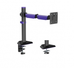 Brateck LDT89-C012 Amethyst Articulating Gaming Monitor Arm Matte Black(new) LDT89-C012