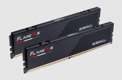 G.SKILL F5-6000J3636F32GX2-FX5 64GB (2 x 32GB)/ DDR5 6000 MT/s/ Timings 36-36-36-96/ Voltage 1.35 V/ EXPO/XMP 3.0/ Flare X5 F5-6000J3636F32GX2-FX5