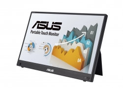 ASUS MB16AMTR 16'' ZenScreen Touch Portable Monitor, FHD (1920 x 1080), IPS, 10-point touch, Built-in Battery, Hybrid Signal Solution, Mini-HDMI MB16AMTR