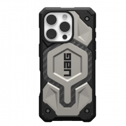 UAG Monarch Pro Apple iPhone 16 Pro Max (6.9") Rugged Case - Titanium (114457113636), 25ft. Drop Protection(7.6M), 10 Years Warranty 1.14457E+11