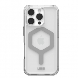 UAG Plyo MagSafe Apple iPhone 16 Pro Max (6.9") Rugged Case - Ice/Silver (114481114333), 16ft. Drop Protection (4.8M), Armored Shell,10 Years Warranty 1.14481E+11