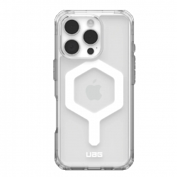 UAG Plyo MagSafe Apple iPhone 16 Pro (6.3") Rugged Case - Ice/White (114480114341), 16ft. Drop Protection (4.8M), Armored Shell, 10 Years Warranty 1.1448E+11