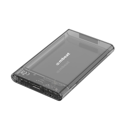 mbeat A1 See-Through Tool Free USB 3.0 2.5" SATA HDD Enclosure - Black USB Port: USB 3.0 Data Speed: Maximum up to 5Gbps Product Weight: 53g MB-HDD-25A1BS