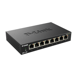 D-Link | DGS-108 | 8 Port Gigabit Desktop Switch (Metal Housing) - DL.DGS.108