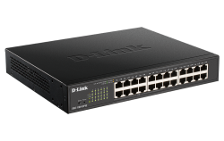 D-Link | DGS-1100-24PV2 | 24 Port Gigabit Smart Managed PoE Switch with 12 PoE Ports (100W PoE budget) - DL.DGS.1100.24PV2