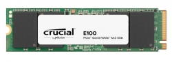 Crucial E100 480GB Gen4 NVMe SSD 4700/2500 MB/s R/W 100TBW 350K/460K IOPS 1.5M hrs MTTF M.2 PCIe4 3yrs <500GB ~Crucial P3 CT500P3SSD8 CT480E100SSD8
