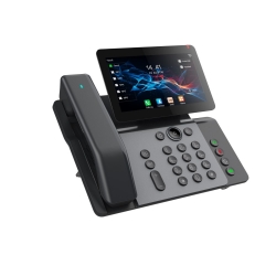 Fanvil V66 Pro Premium IP Phone, 20 SIP lines, HD voice, 7-inch high-definition color "floating smart screen", built-in Bluetooth & Wi-Fi V66pro