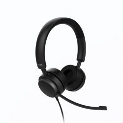 SNOM A310D Corded Headset Duo, Full band audio, High wearing comfort, Lightweight construction, Perfect noise shielding from the surroundings 4626