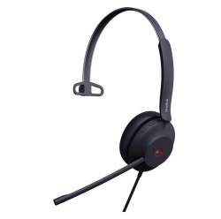 Yealink UH37 Mono USB Wired Headset, UC, USB-C/A, 35mm Speaker, Busylight, Leather Ear Cushion,HD Audio, 2Mic Noise Killer, Microsoft Teams & UC UH37 Mono UC USB-C/A