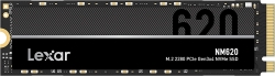 Lexar LNM620X512G-RNNNG Internal SSD 512GB M.2 2280 PCIe Gen3x4, read up to 3500MB/s, write up to 2400MB/s LNM620X512G-RNNNG