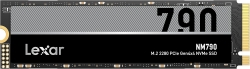 Lexar LNM790X002T-RNNNG Internal SSD 2TB M.2 2280 PCIe Gen 4x4 NVMe SSD up to 7400MB/s read, 6500MB/s write LNM790X002T-RNNNG