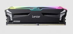 Lexar LD5EU016G-R6400GDLA Ares U-DIMM DDR5 6400 32GB Kit (16GB*2),with heatsink and RGB lighting, Black, dual pack LD5EU016G-R6400GDLA