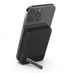 Belkin BoostCharge Magnetic Wireless Power Bank 5K + Stand - Black (BPD004btBK), Compact & Light Weight, Type-C Cable (1M) included, $2,500 CEW, 2YR BPD004btBK