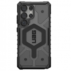 UAG Pathfinder Clear Magnetic Samsung Galaxy S25 Ultra 5G (6.9") Rugged Case - Ash (214483113131), 18ft. Drop Protection (5.4M), 10 Years Warranty 2.14E+11