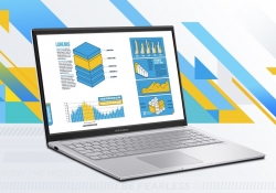 ASUS Vivobook X14 14" Intel i7-1355U 16GB 1TB Gen 4, USB-C, Windows 11 Pro, Intel Iris Graphics, HDMI, 42W, Wifi 6. 1.4kg 1yr. Notebook ~R7 X1404VA-NK653X