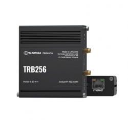 Teltonika TRB256 Industrial IoT Gateway, 4G/LTE(Cat 4), Dual SIM, 450 MHz BAND, Auto-Failover, Backup WAN, Supports DNP3, PSU excluded TRB256000200