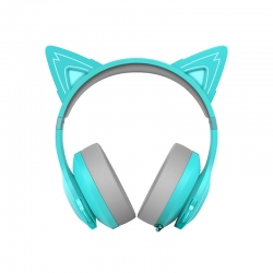 Edifier G5BT Cat Turquoise Hi-Res Bluetooth Gaming Headset with Hi-Res, Low Latency 45ms (+5ms), RGB Lighting, Multi-Mode, Bluetooth v5.2/AUX