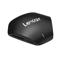 Lexar Professional Multi-Card 3-in-1 USB 3.1 Reader transfers of up to 312MB/s for SD™ and microSD™, plus up to 160MB/s for CompactFlash® cards LRW500URB