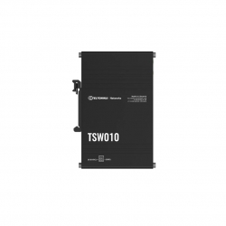 Teltonika | TSW010 | 5 Port Industrial DIN Rail Unmanaged Ethernet Switch, Plug-N-Play - TT.TSW010