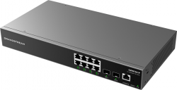 Grandstream GWN7801P Enterprise Layer 2+ Managed Network Switch - 8 Ethernet Ports, 2 SFP Ports, PoE GWN7801P