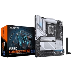 Gigabyte M/B B860 GAMING X WIFI6E, Intel ® B860, 4 x DDR5 up to 256 GB, 1x HDMI, 3 x PCI Express x16, 3 x M.2, 4 x SATA, 5 x USB 3.2 B860 GAMING X WIFI6E